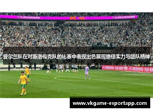 爱尔兰队在对斯洛伐克队的比赛中表现出色展现绝佳实力与团队精神