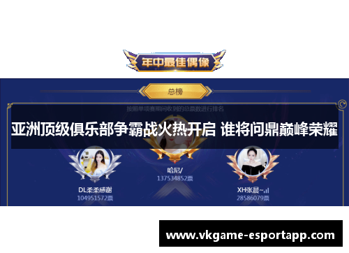 亚洲顶级俱乐部争霸战火热开启 谁将问鼎巅峰荣耀